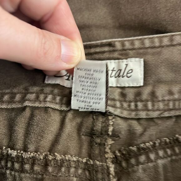 Vintage Aeropostale Brown Y2K Low Rise Small Pocket Flare Jeans Junior's 5/6 - Picture 7 of 7